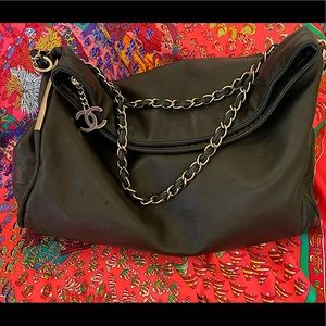 Chanel lambskin hobo